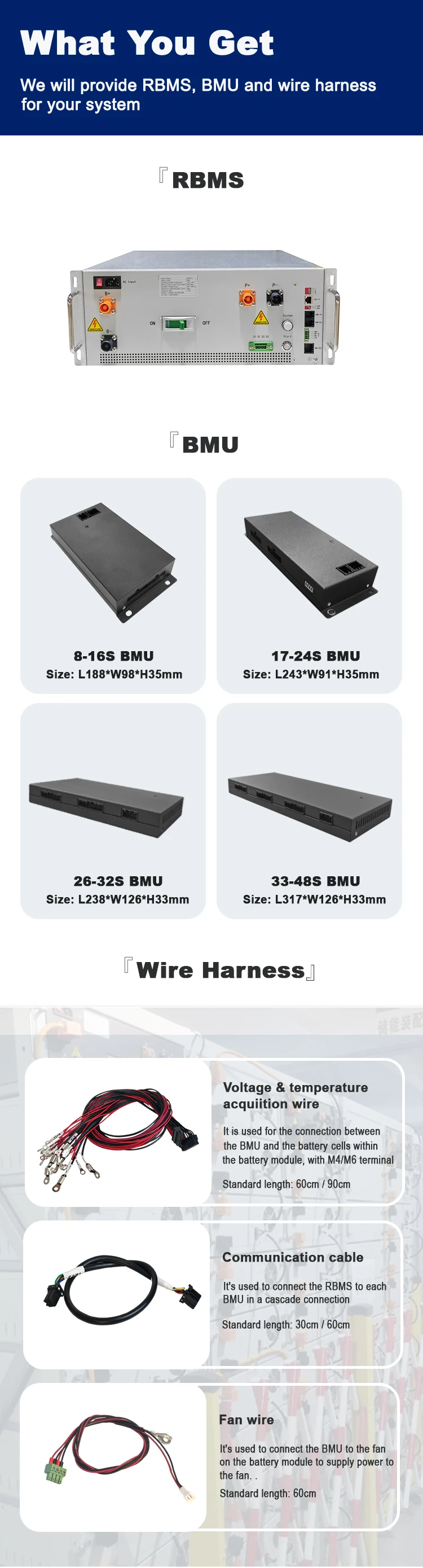 GCE 1500V Battery Management System BMS 160A 200A with RS485 CAN for ...