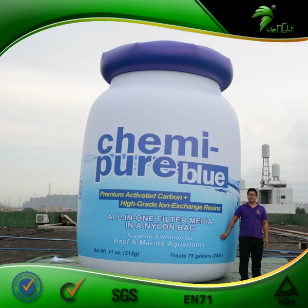 Custom PVC Inflatable Bottle Advertising Inflatables Can Giant Inflatable Milk Carton for Event Decoration