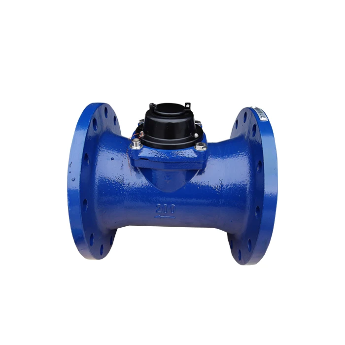 250mm bulk agriculture digital temperature water meter