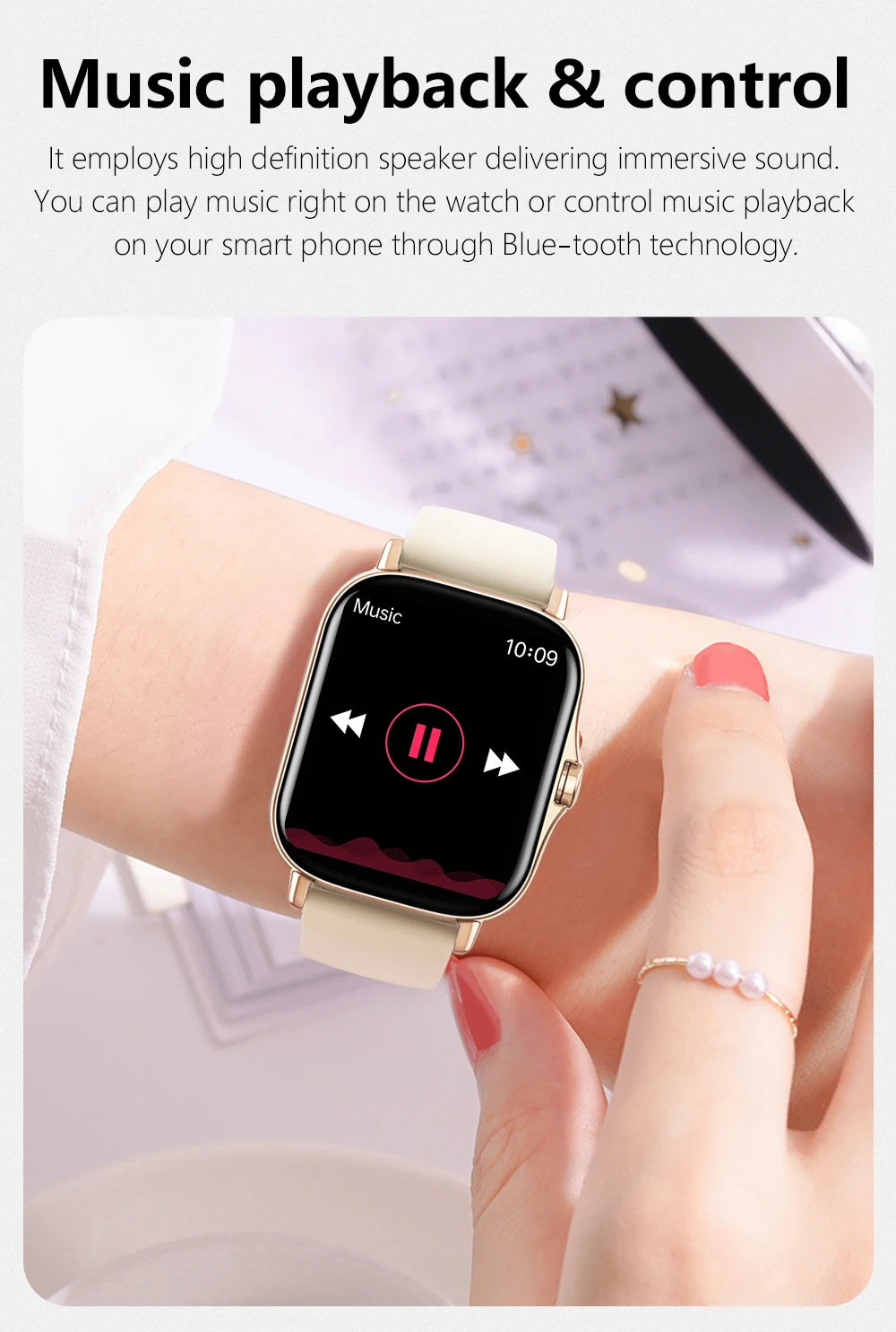 Full Touch Sport Smart Watch Men Women Heart Rate Fitness Tracker Bluetooth  call Smartwatch wristwatch GTS 2 P8 plus watch+Box