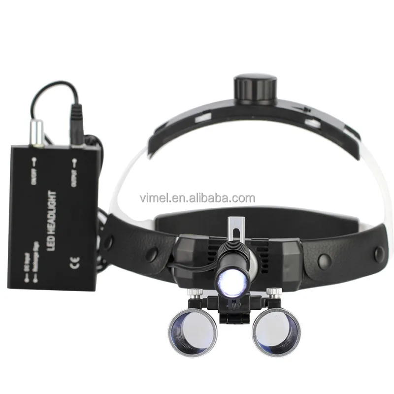 Dental Loupes 2.5x 3.5x For Sale With Wireless Led Headlight Dental