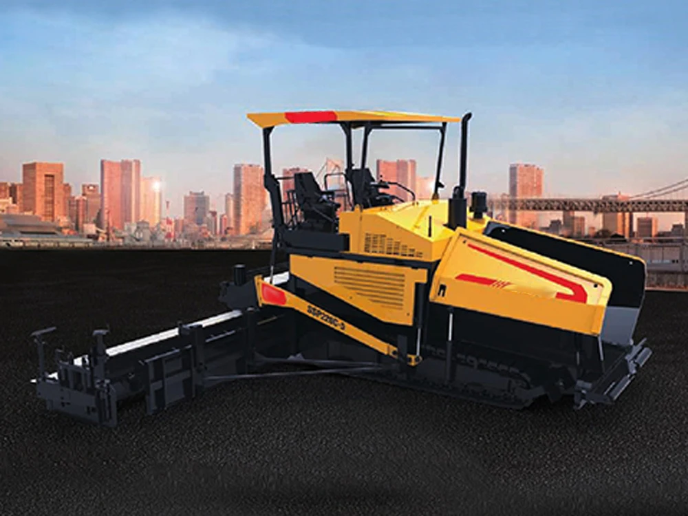 Asphalt Concrete Paver SSP90C-8 Paver High Reliability 9.2m Paving Width
