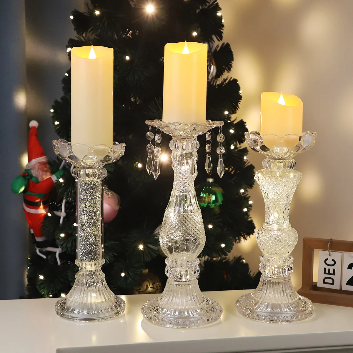 led tall glass cheap candelabra candle lamp candle holders tea lights taper candle holders for candlesticks