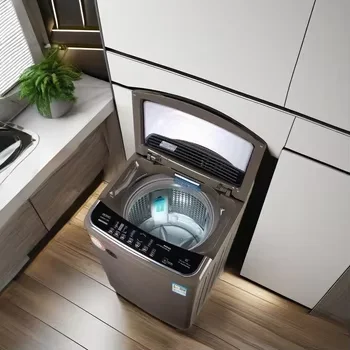 Smart Top-Loading Fully Automatic Washing Machine New Condition Electric Household Plastic Cover Smart Washer