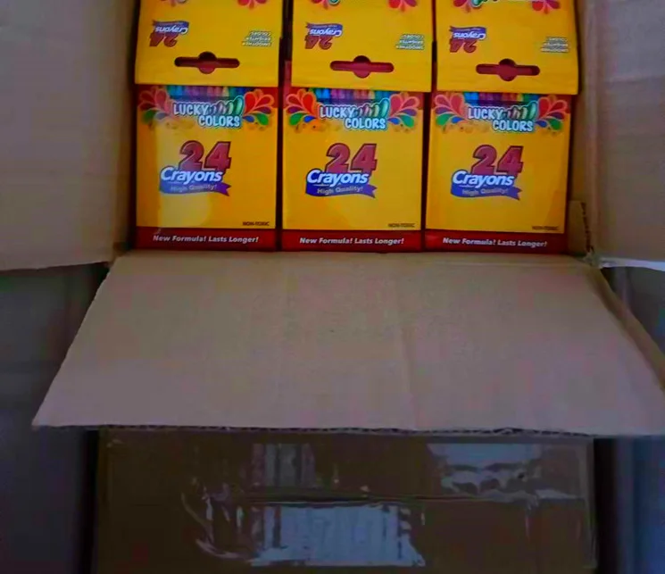 12 Color Heavy Color Oil Pastels Crayons Washable Soft Oil Pastels