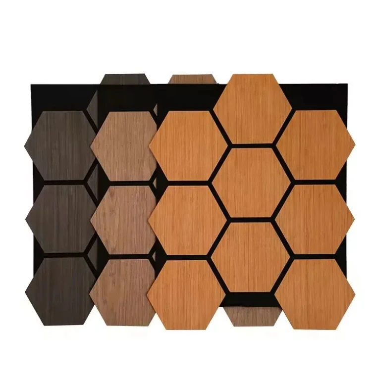 Recording Studio Sound Absorbing Panels Wooden Acoustic Panels 3d Geometry Design Soundproof Wall Boards