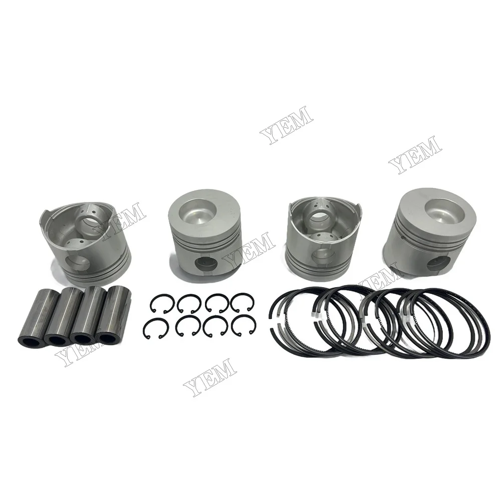 K4N K4N-EDI K4N-D K4N-D31YSA Piston Kit W/ Ring Set for Mitsubishi Engine