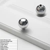Chrome color - CY-FH-HT020 - 20mm diameter