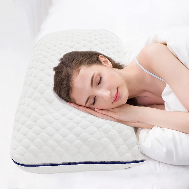 Gel Infused Ventilated Memory Foam Pillow With air Holes Customizable