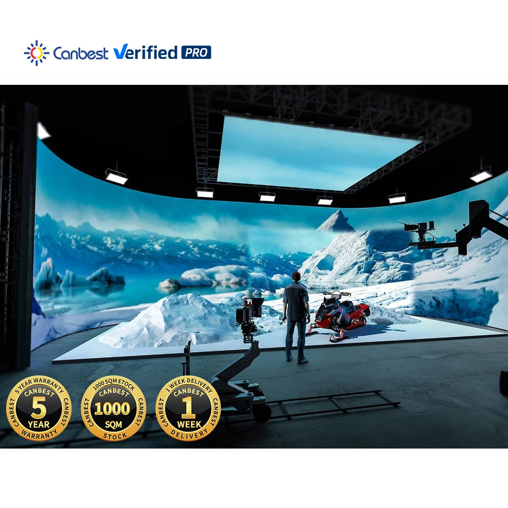 Canbest 7680hz P1.9 P2.6 LED Screen - Ideal for Virtual Production