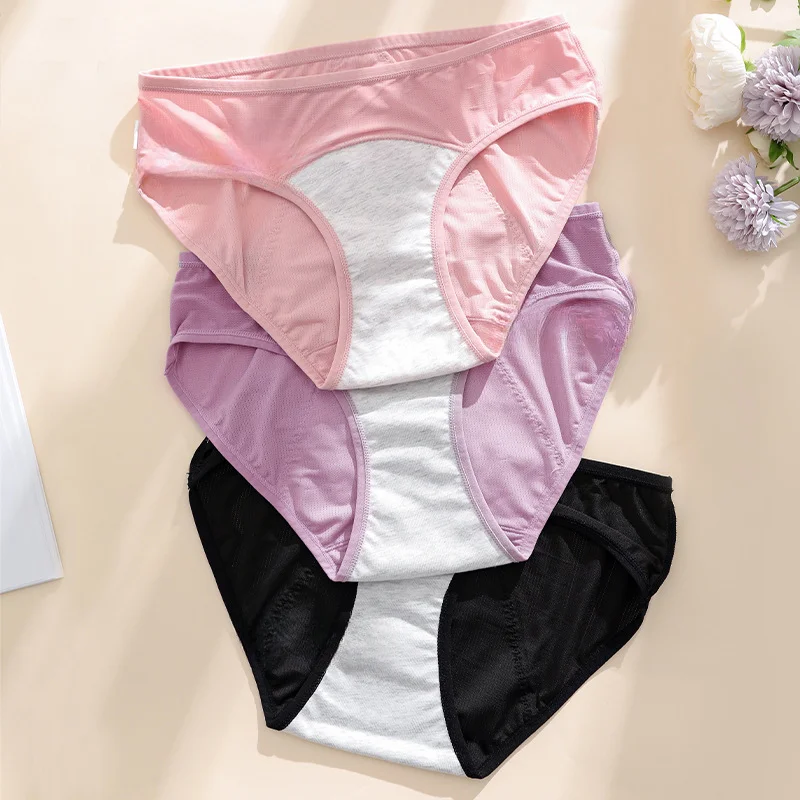3-Layer Mesh Period Brief -gusset reference