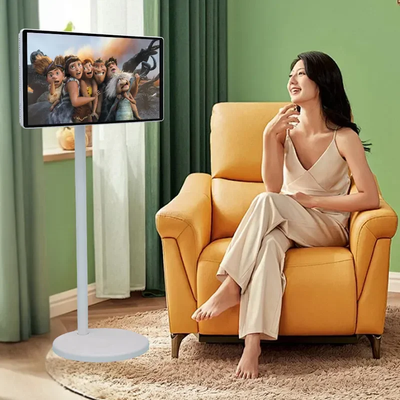 High-Quality Smart Interactive Moveable Android Monitor Stand by Stand-By Me TV | Remote-Controlled