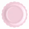 Rosa: piatti da 9 pollici * 10 pezzi