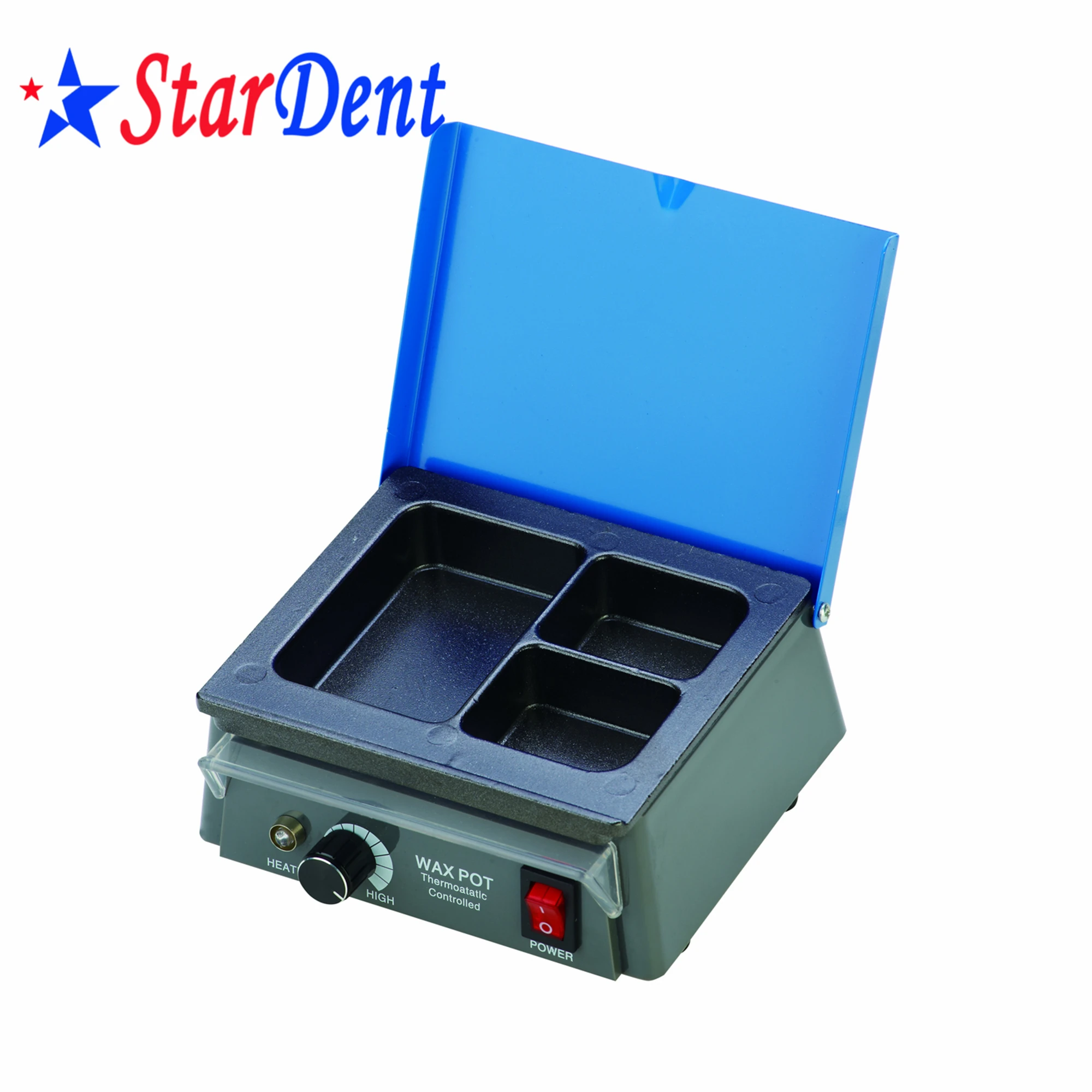 Dental Lab Wax Heater Pot with Three Basins Dental Equipment