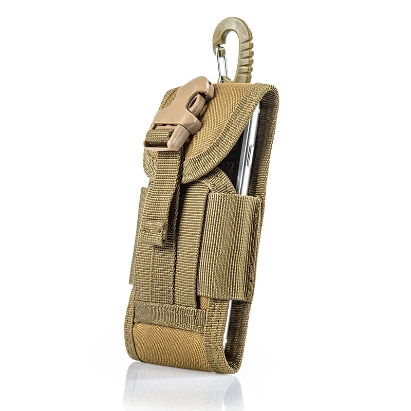 Outdoor Cell Phone Holsters for Men Belt Multi-Purpose Phone Belt Pouch Tool Holder, Tactical Men's Waist Pocket for Hiking