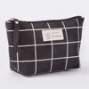 black plaid