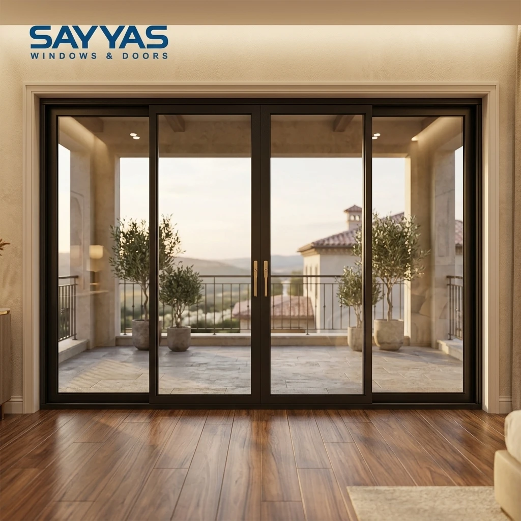 Sayyas JE140 Luxury Door Heavy Duty Balcony Door