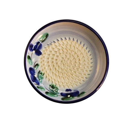 Piatto di ceramica per aglio e zenzero popolare utensile da cucina manuale per l