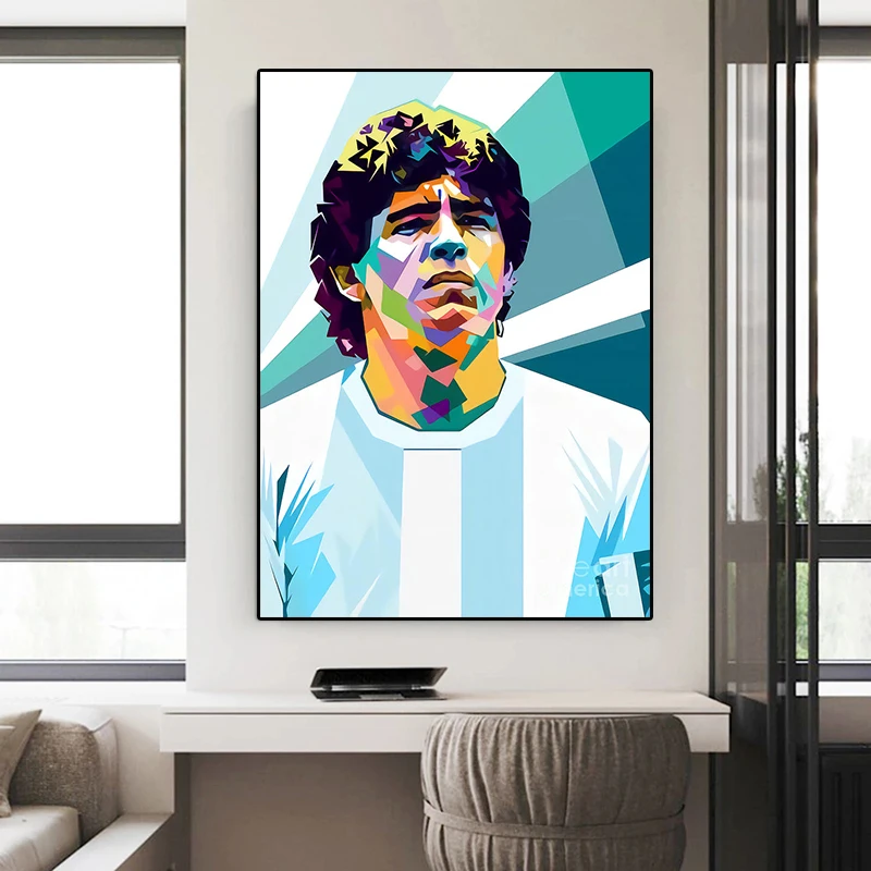 GIULIZ Canvas Wall Art 40*60cm No Frame Pelé Diego Maradona Motorsport for  Wall Decorations Home Bedroom : : Home & Kitchen