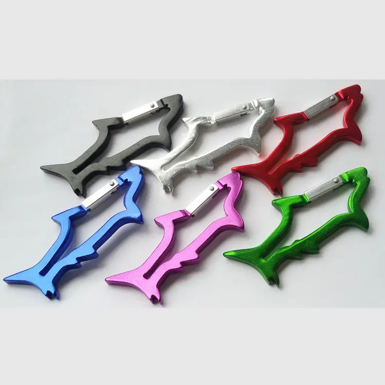 carabiner fish hook CRAFTMEMORE Japanese Keychain Wallet Holder Belt Clip Leathercraft Accessories 2" Long Pack of 2 (Silver) The FishOn Snap Hook Carabiner is just what you need to help tether your gear down Factory Wholesale Aluminum Fancy Animal