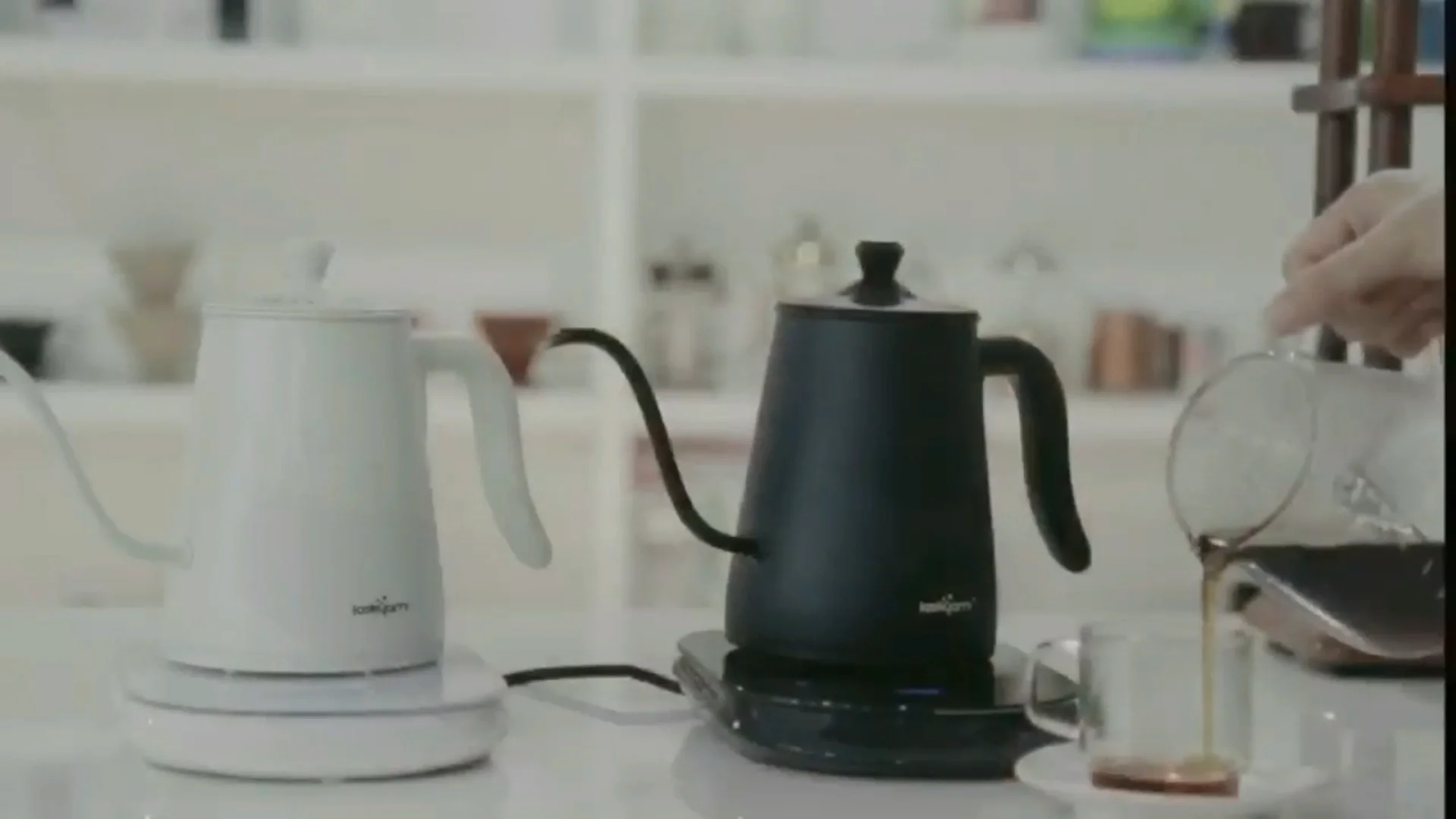 Stainless Steel Gooseneck Electric Drip Kettle Coffee Lookyami Electric