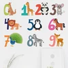 numbers wall sticker kids