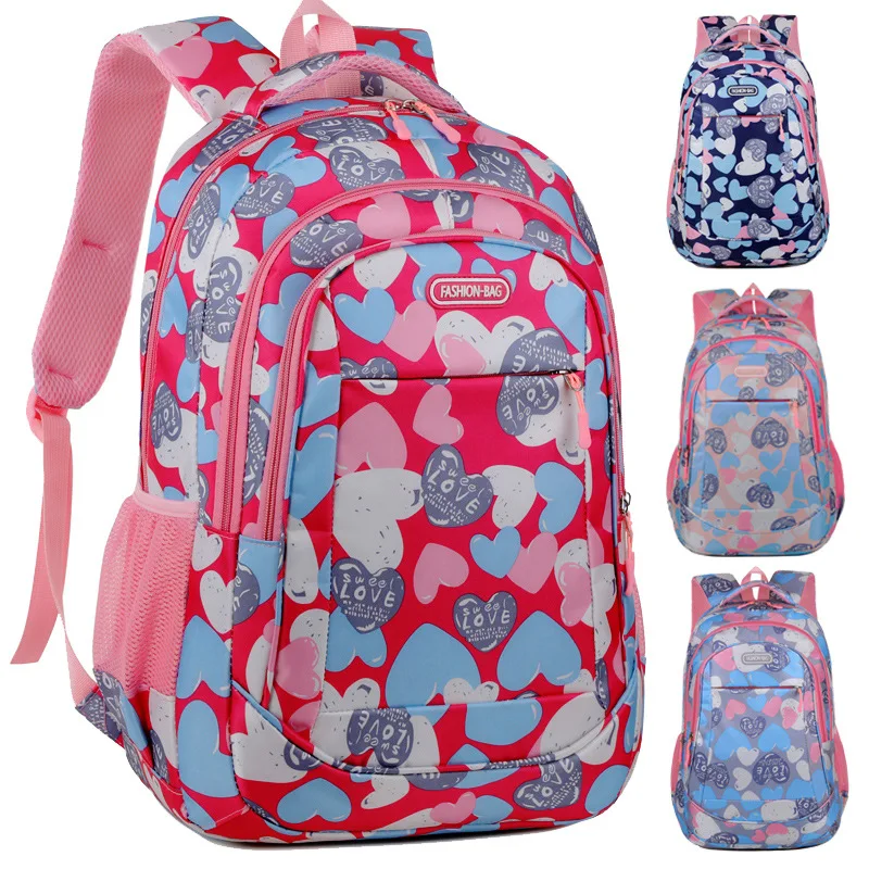 All Over Custom Print Backpack Logo Kids Book Bag Children Student School Bags Customized Design Custom Printed Backpack
