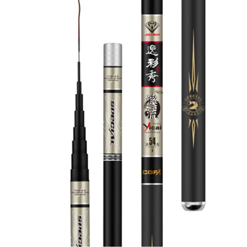 3 fishing pole Tsunami Carbon Shield III Spinning Rods – J&H Tackle