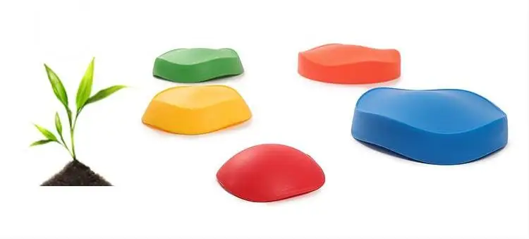 PE Material Eco-friendly No Smell Indoor Smooth Surface River Crossing Stone For Kids