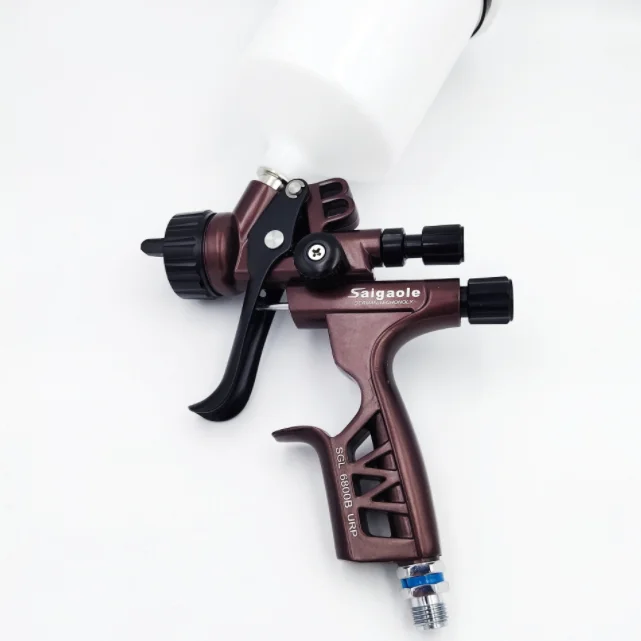 Pistola De Pintar Profesional HVLP - Boquilla 1.7 Mm, 1000 Ml, Para Coche, Muebles Y Bricolaje ¡Resultados Uniformes!