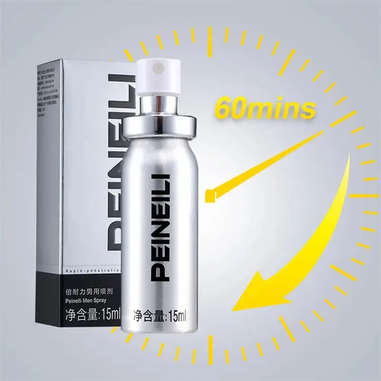 15ml Peineili Sex Delay Spray for Men Male External 60 Minutes Sex Anti Premature Ejaculation Prolong Penis Enlargment Erection