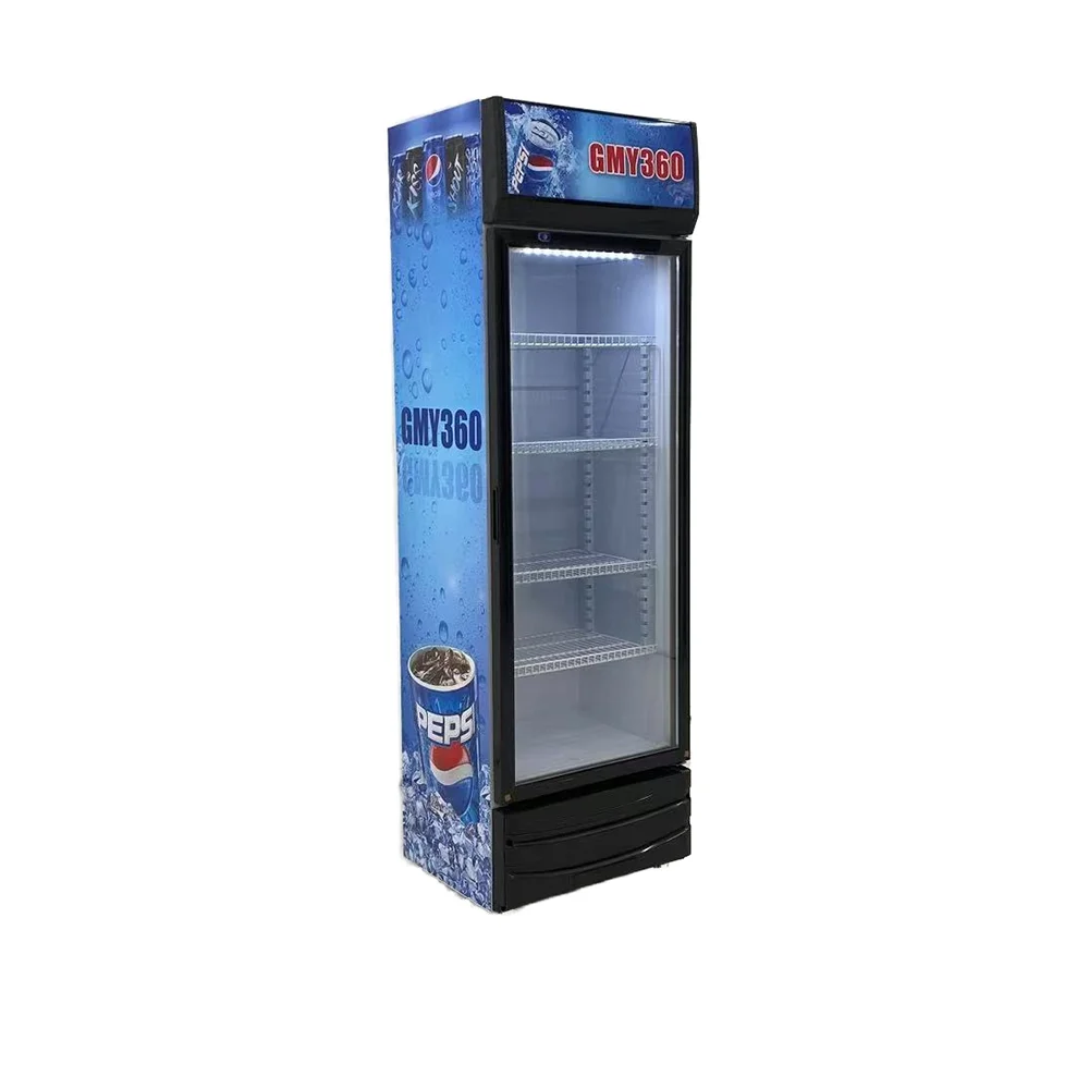 Red Bull 冷蔵庫 Refrigerador Red Bull Slim 235L com porta de vidro para bebidas