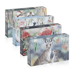 Manufacturers Bulk Custom Animal And Plant Series Pattern Puzzle 500 Pieces Of Paper Jigsaw Puzzle For Adults And Children