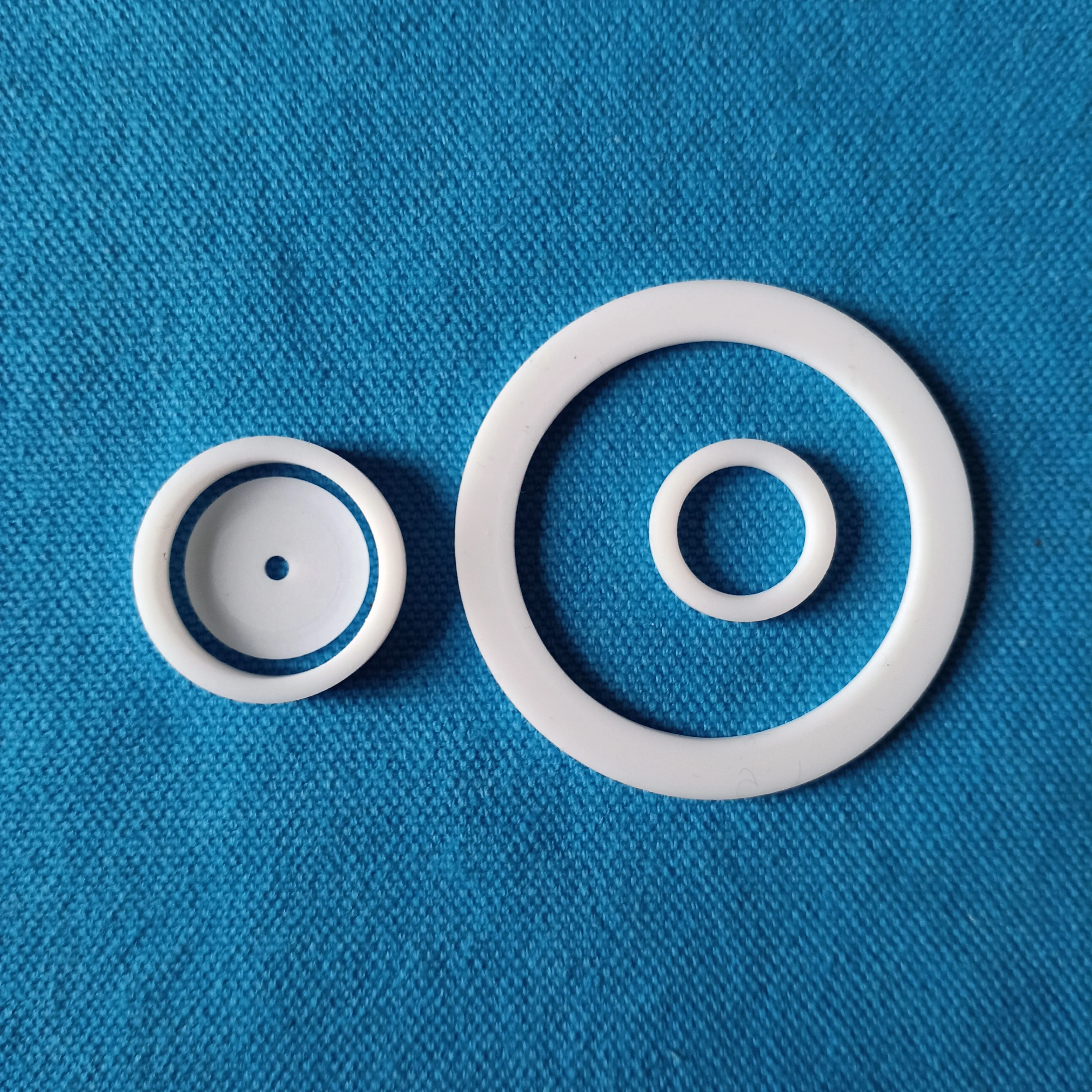 Various sizes PTFE GASKET MADE BY PTFE Factory apply for diaphragm pump manufacture