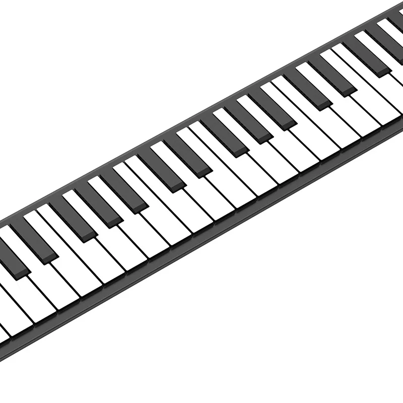 PB61 61 Keys USB Flexible Roll up Piano Electronic Foldable Keyboard