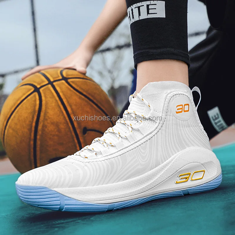 Men's Basketball Shoes Zapatos De Baloncesto Sneakers Antiskid Hightop Couple Breathable Men