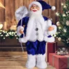papá noel azul