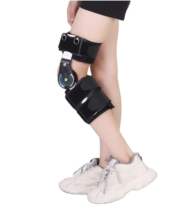 Hinged Knee Brace,ROM Knee Brace for ACL,MCL Injury,Hinged