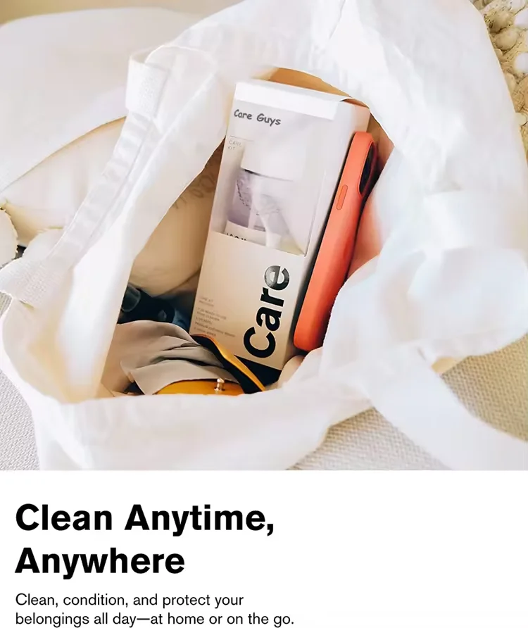 SHOE CLEANING FOAM KIT Includes Shoe Cleaning Wipes for Quick Cleaning and Enhancing Shoe Shine  for All Types of Sneakers Care