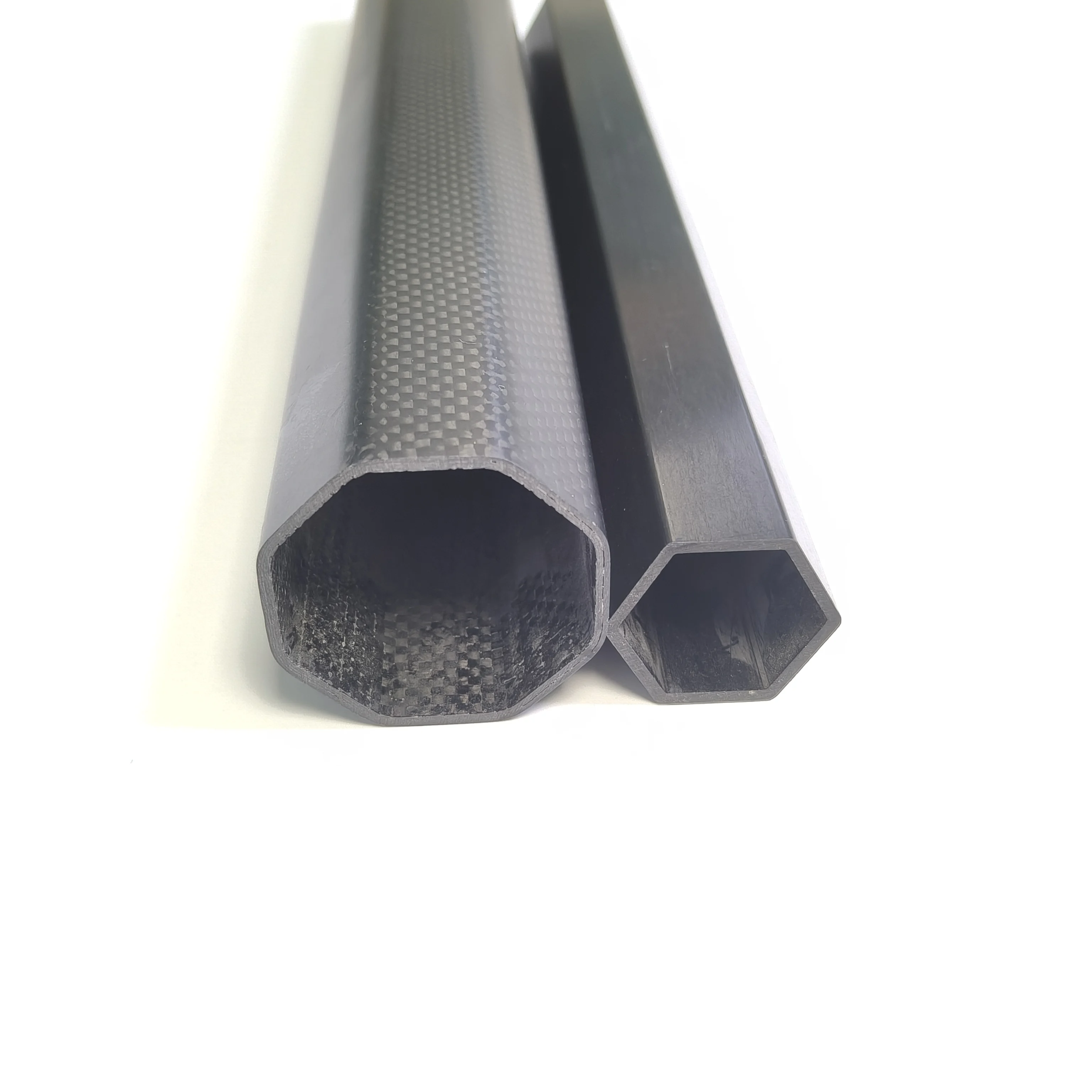 Customizable High Quality 3T Twill Carbon Fiber Tubes Hexagonal Polygonal Design