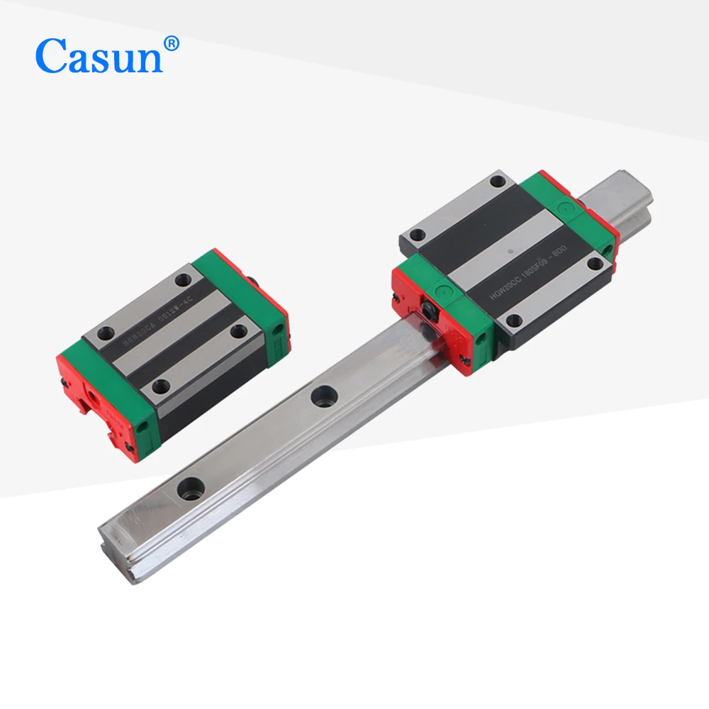 Casun Mini Linear Guide Slide Rail CNC Small Stage Actuator Screw Lead Motion Nema Robot Part Stepper Motor No Service Aluminum