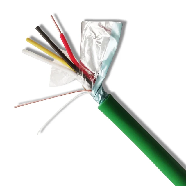 Кабель KNX, кабели системы управления с ПВХ оболочкой, цена на промышленный кабель KNX, шина ЕИБ 2x2x0,8, чистая медная витая пара проводов и кабелей