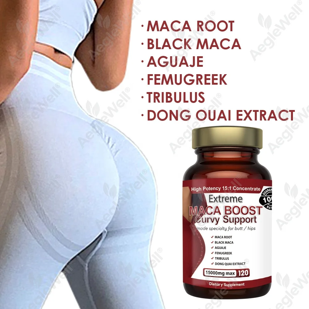 Private Maca Capsules Hip Enlargement Power Energy Capsules Provide Supplement Booster Strong Aegelwell Maca Pills Hip Lifting