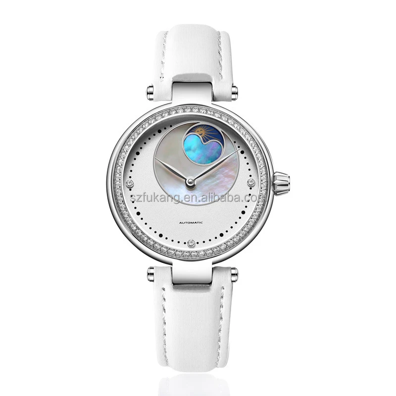 Wholesale Stainless Steel  Automatic Women Watch