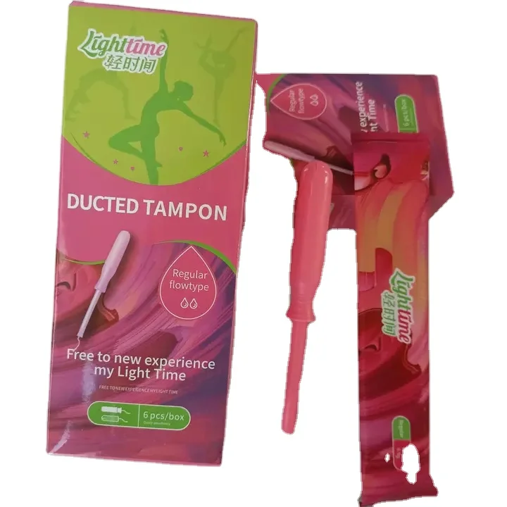 Wholesale Tampons Organic Cotton Organic Tampons With Applicator Cachet