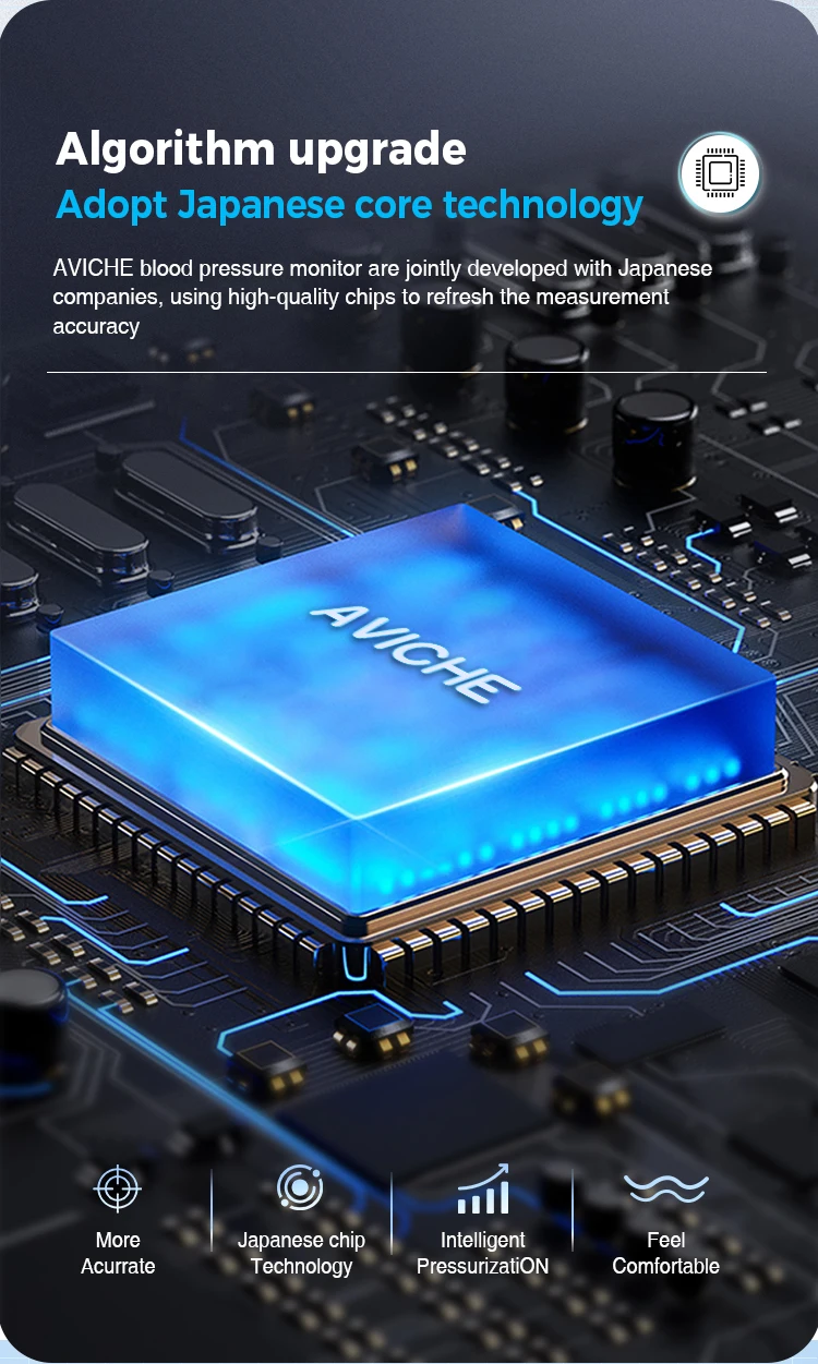 Japan Rechargeable Coloring Automatic Calibration Cuff Digital