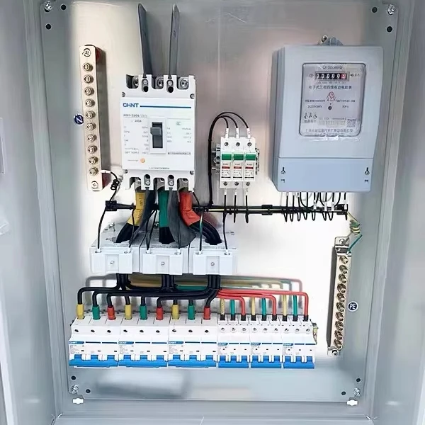 Customized complete set of distribution box wall-mounted AL1 surface-mounted circuit breaker switch box