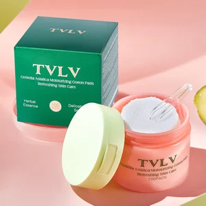 Factory Deep Hydrating Moisturizing Facial Care Oil Control Improve Skin Elasticity Centella Cotton Pads