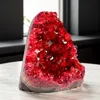Red Geode Quartz