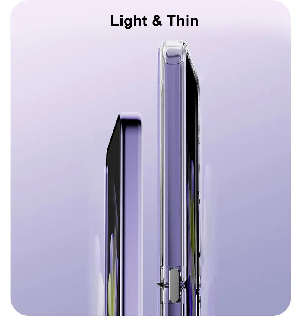 product flip phone case for motorola razr 40 ultra 2022 5g 2019 gradient seashell  clear tpu pc foldable fold cases sjk111 laudtec-7